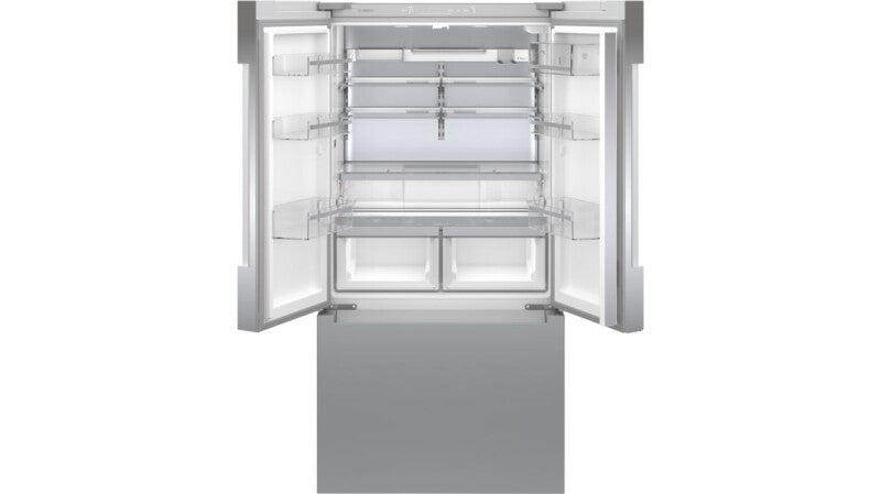BOSCH  800 Series French Door Bottom Mount Refrigerator 36'' - Stainless Steel (B36CT81ENS)