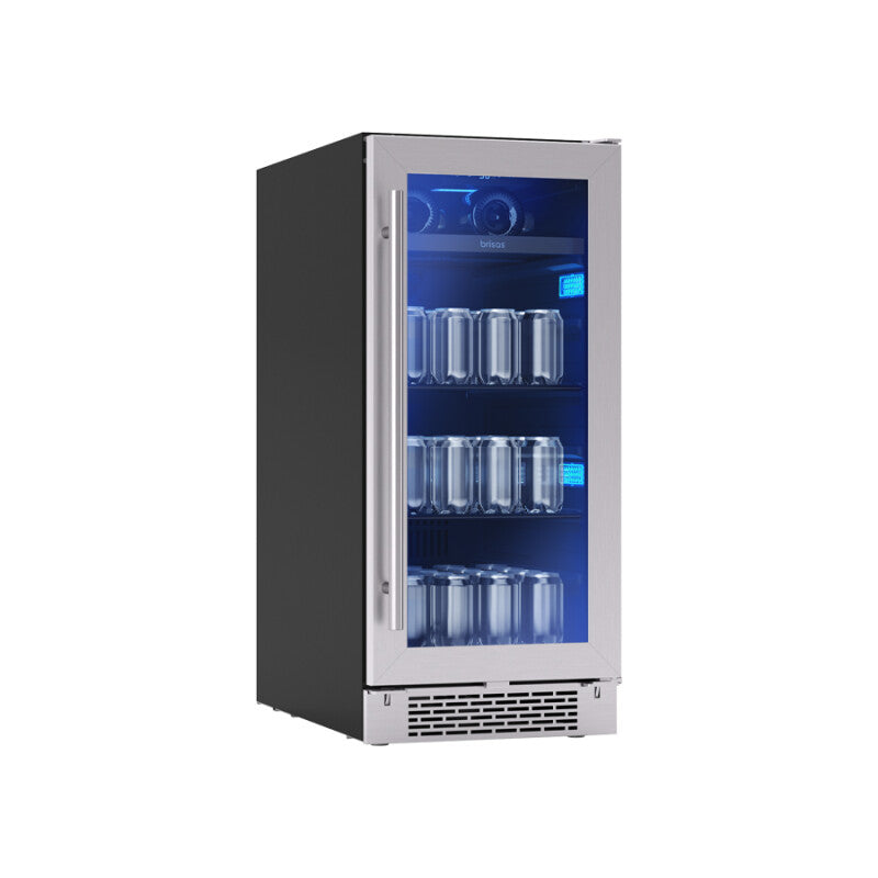 BRISAS  15″ Single Zone Beverage Cooler - Other (BBV15C01AG)