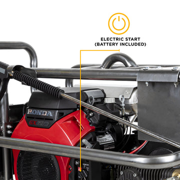 BE Gas Pressure Washer 5100 PSI 5.5 GPM Honda GX690 Engine Electric Start New