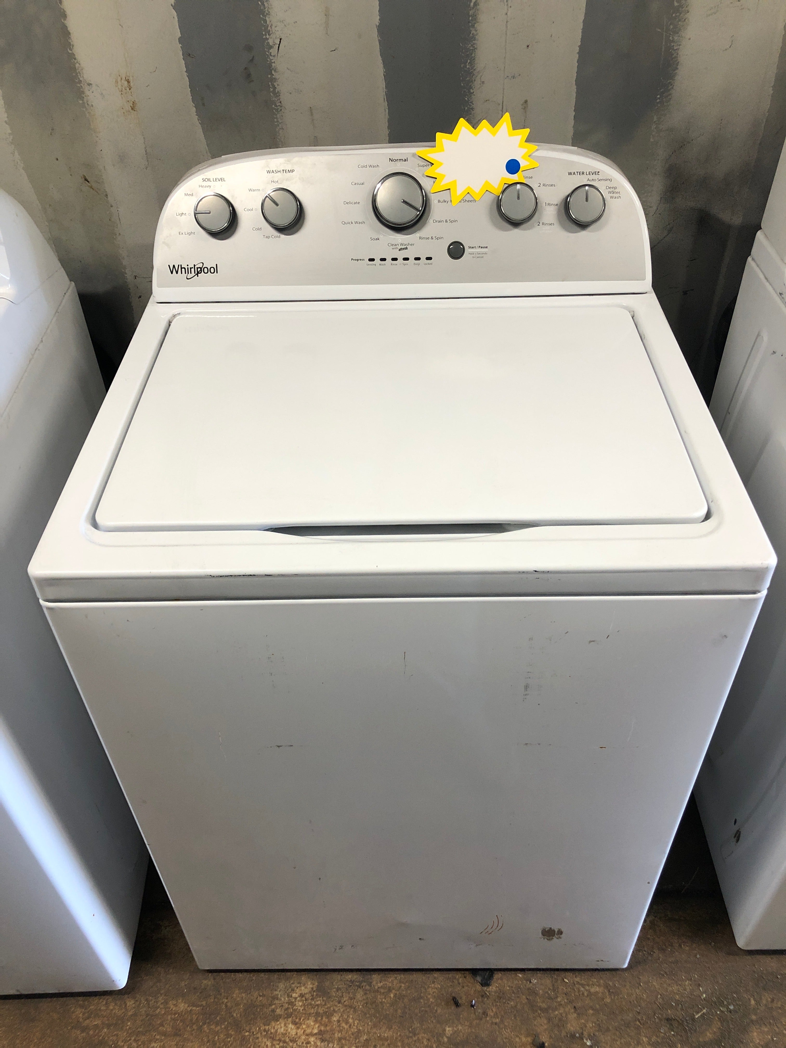 Whirlpool Top Load Washer