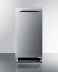 Summit  25 lb. Drain-Free Icemaker, ADA Compliant - Stainless Steel (BIM26H32)