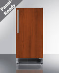 SUMMIT  15" Wide 25 lb. Drain-Free Icemaker, ADA Compliant (Panel Not Included) - Panel-Ready (BIM26H32IF)