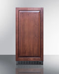 SUMMIT  47 lb. Clear Outdoor/Indoor Icemaker (Panel Not Included) - Panel-Ready (BIM68OSPUMPIF)