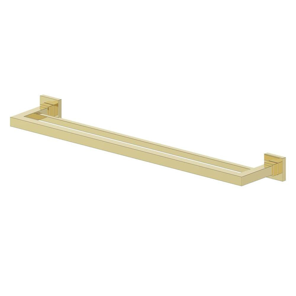 ZLINE Bliss Double Towel Rail (BLS-TRD) Polish Gold