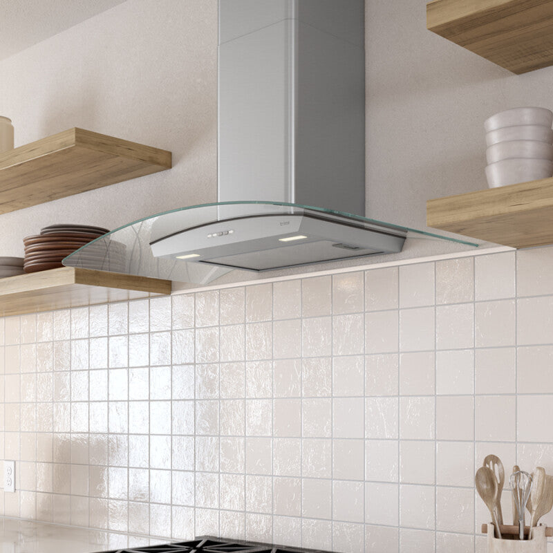 BRISAS  BMI Wall - Stainless & Glass (BMIE36DG)