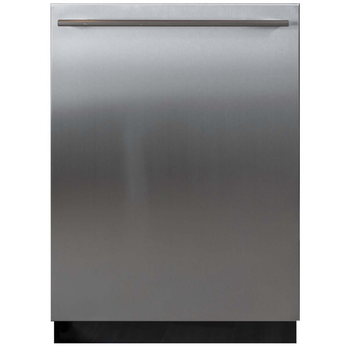 BREDA 24 in. Dishwasher Panel in Stainless Steel with Handle (BDWDRH-1BOX)