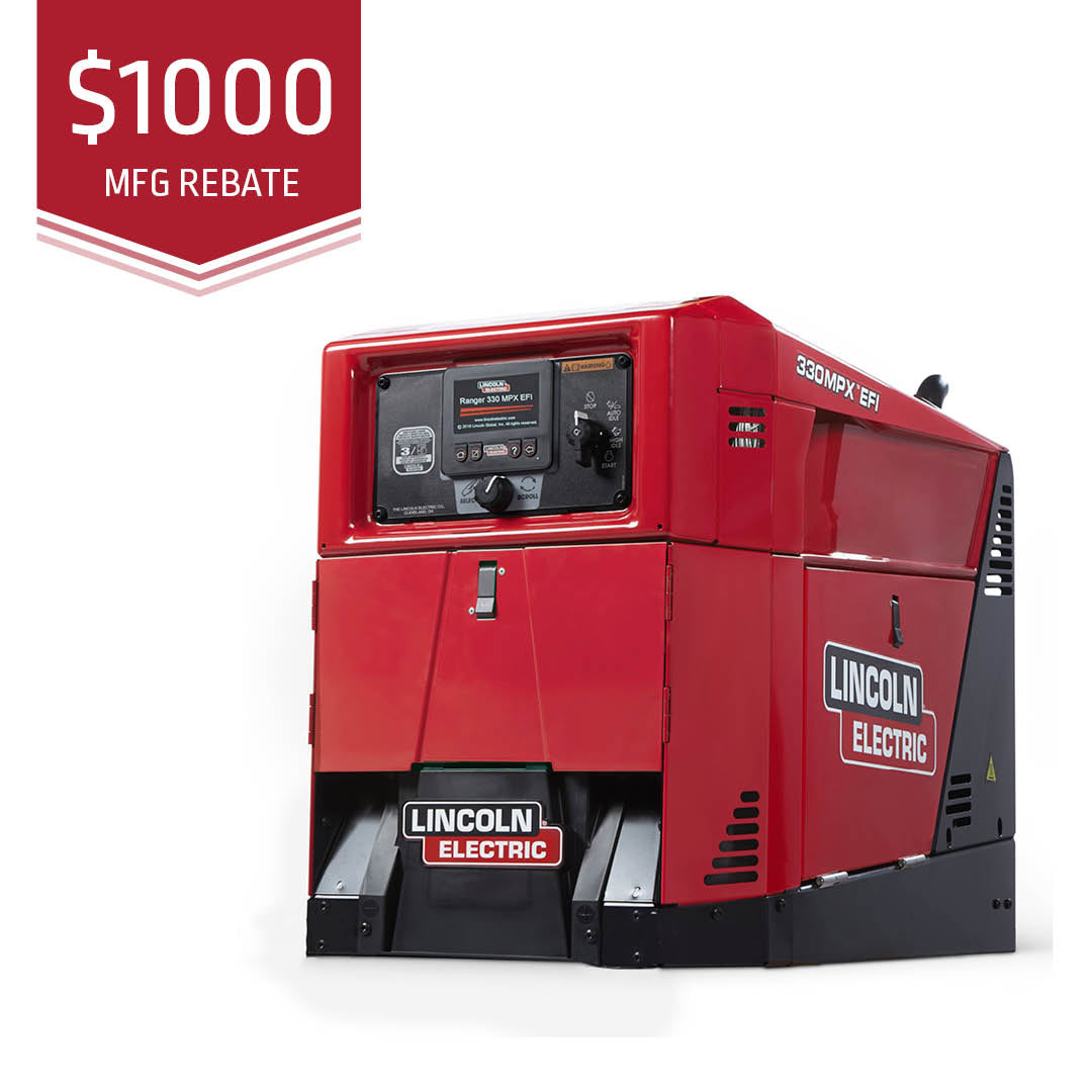 Lincoln Ranger 330MPX EFI Welder Generator w/ GFCI - K4779-1