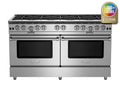 BLUESTAR  60″ Platinum Series Range - Stainless Steel (BSP6010B)
