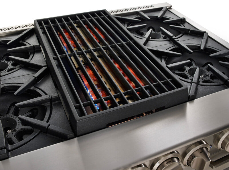 BLUESTAR  60″ Platinum Series Range - Stainless Steel (BSP6010B)