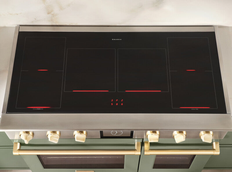 BLUESTAR  48″ Platinum Induction - Stainless Steel (BSPIR486Z)