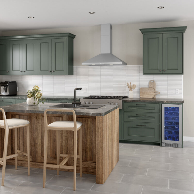 BRISAS  BVE Wall - Stainless (BVEE36CS)