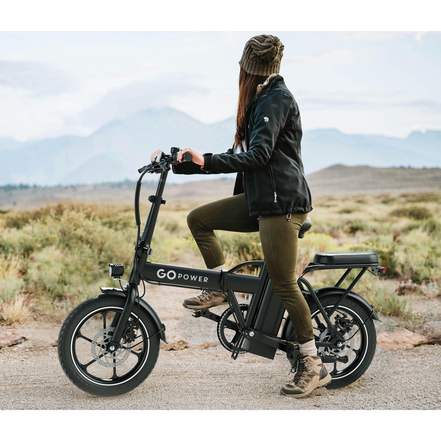 GoPowerBike GoRay Electric Bike 35 Mile Range 20 MPH 350W 36V New