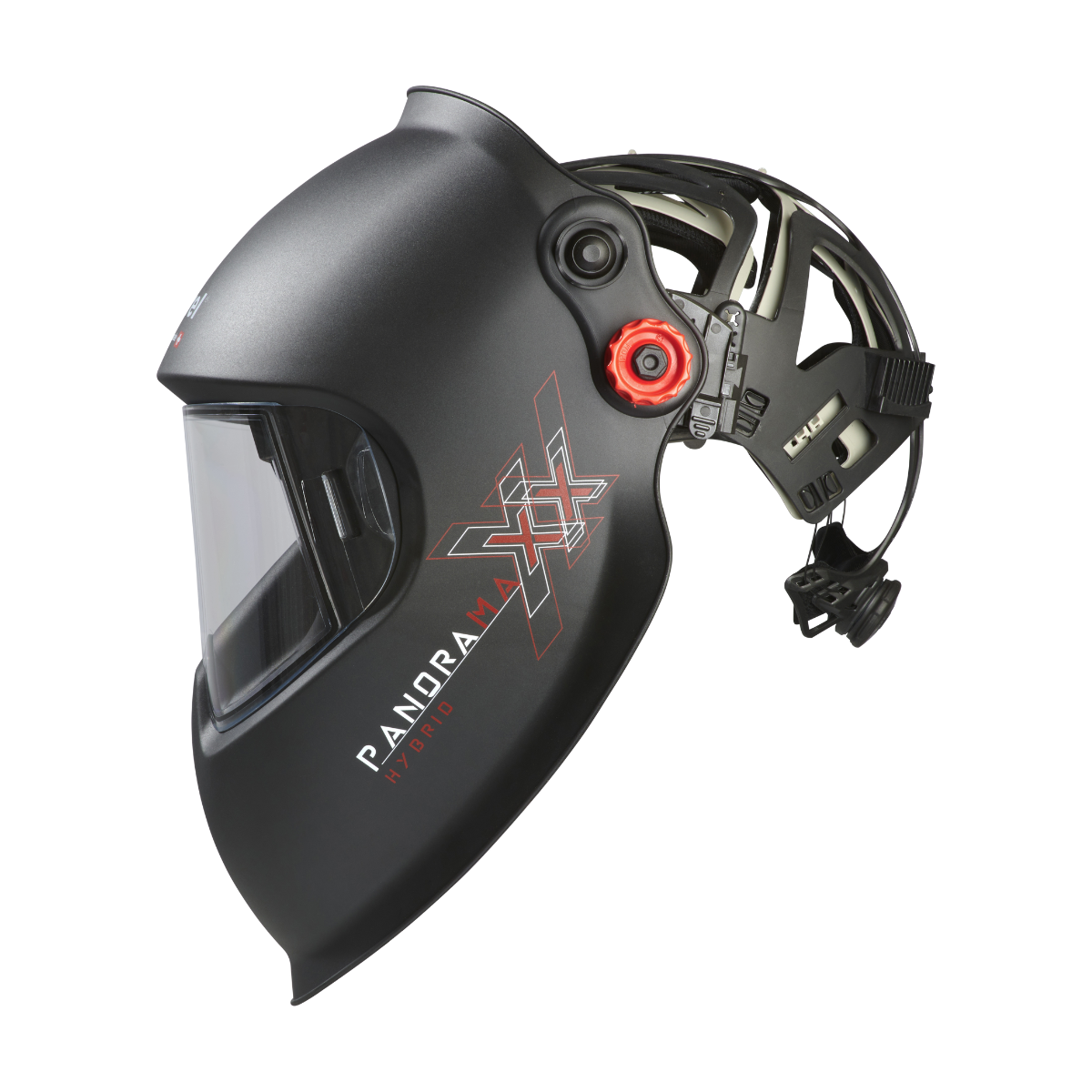 Optrel Panoramaxx Hybrid Laser-Welding Helmet, Black - 1010.301