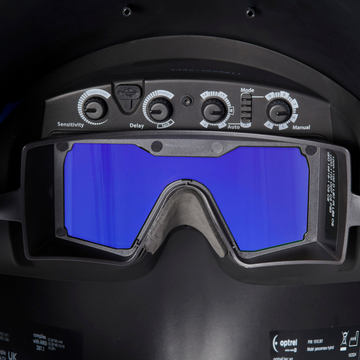 Optrel Panoramaxx Hybrid Laser-Welding Helmet, Black - 1010.301