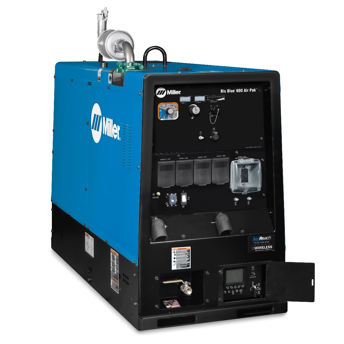 Miller Big Blue 600 Air Pak Truck Mount Spec w/ Wireless Interface Control (Deutz) - 907750004