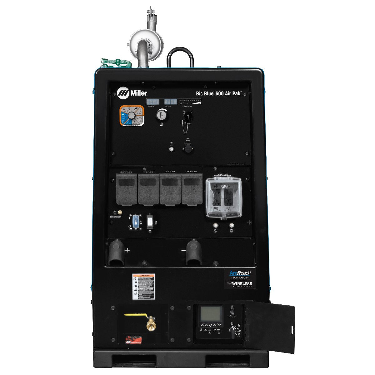 Miller Big Blue 600 Air Pak Truck Mount Spec w/ Wireless Interface Control (Deutz) - 907750004