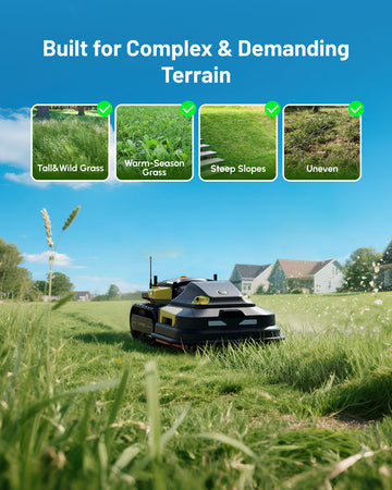 Yarbo Lawn Mower Pro 20" Cutting Width 6 Acre Coverage Remote App Control New
