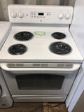 4 Burner Coil Top Electric GE Range