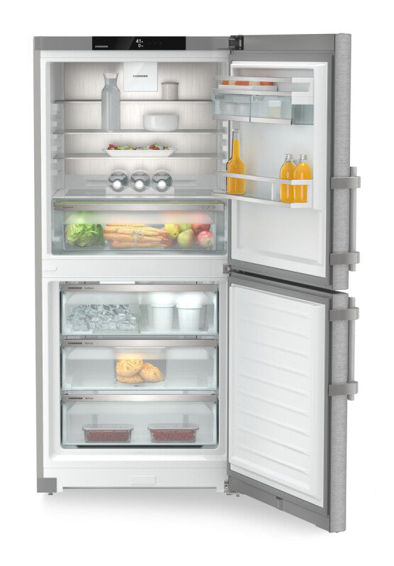 LIEBHERR Combined fridge-freezers with EasyFresh and NoFrost - Stainless Steel (C7540IM)