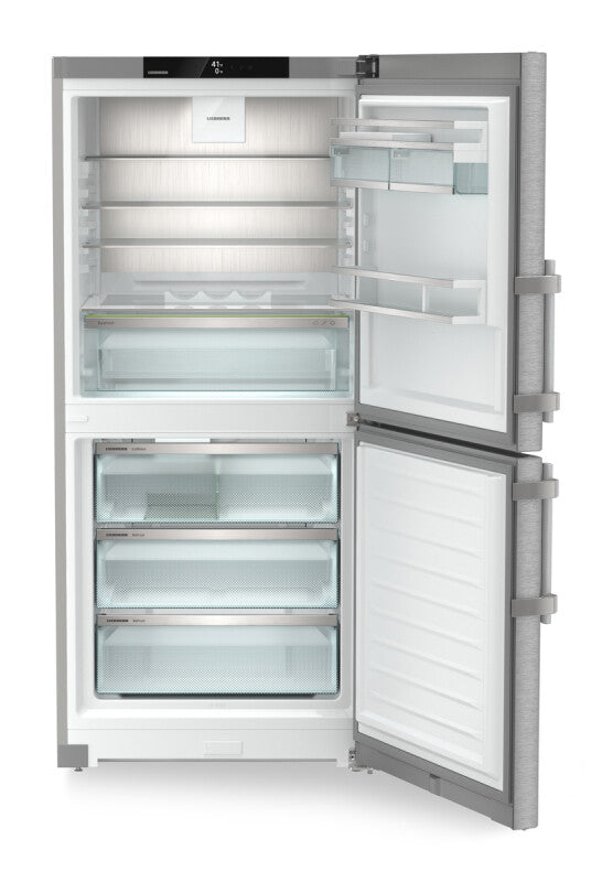 LIEBHERR Combined fridge-freezers with EasyFresh and NoFrost - Stainless Steel (C7540IM)