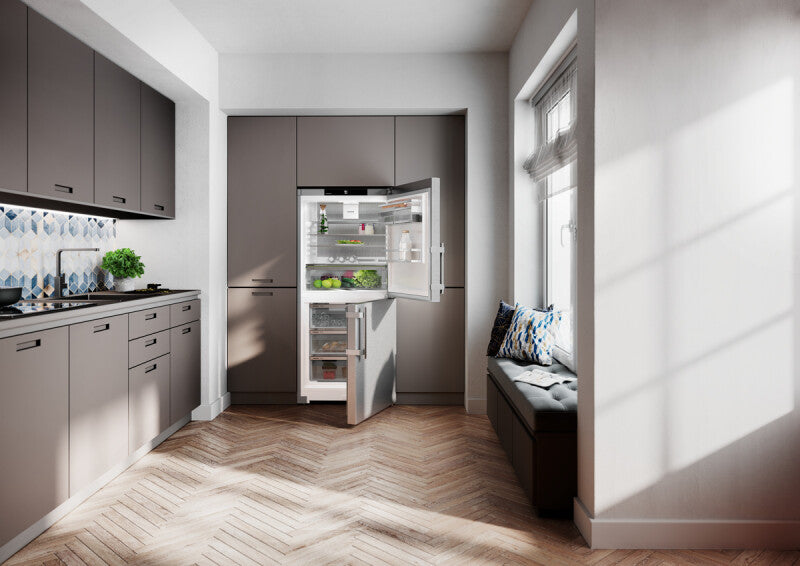 LIEBHERR Combined fridge-freezers with EasyFresh and NoFrost - Stainless Steel (C7540IM)