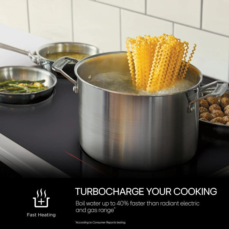 LG  36 Inch Smart Induction Cooktop With Ultraheat™ 4.3kw Element - Black Ceramic (CBIH3613BE)