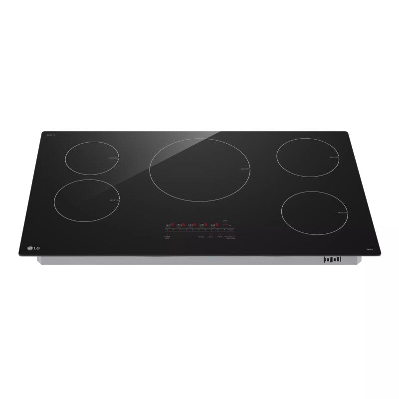 LG  36 Inch Smart Induction Cooktop With Ultraheat™ 4.3kw Element - Black Ceramic (CBIH3613BE)