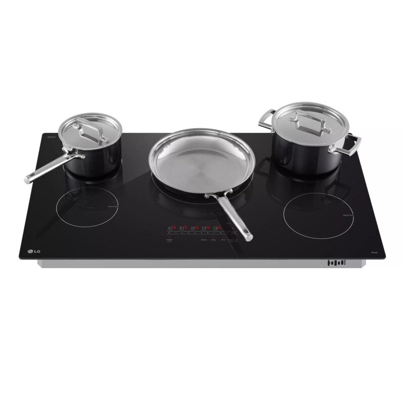 LG  36 Inch Smart Induction Cooktop With Ultraheat™ 4.3kw Element - Black Ceramic (CBIH3613BE)