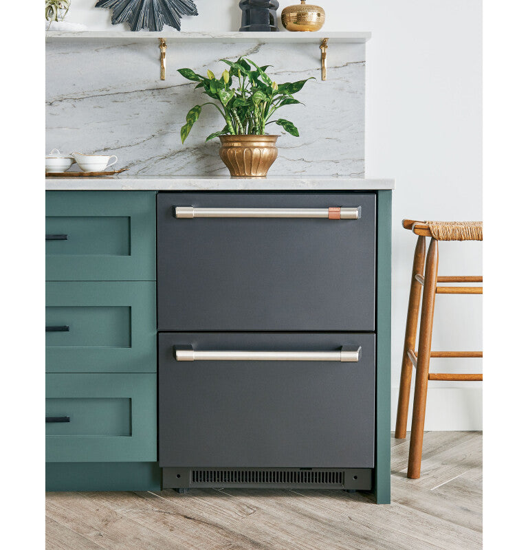 CAFE  Caf? 5.7 Cu. Ft. Built-in Dual-drawer Refrigerator - Stainless Steel (CDE06RP2NS1)