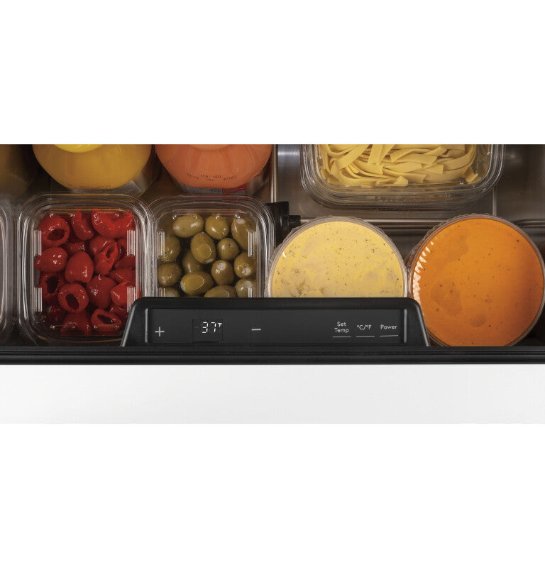 CAFE  Caf? 5.7 Cu. Ft. Built-in Dual-drawer Refrigerator - Matte White (CDE06RP4NW2)