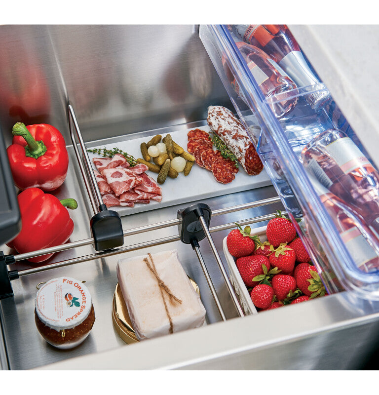 CAFE  Caf? 5.7 Cu. Ft. Built-in Dual-drawer Refrigerator - Matte White (CDE06RP4NW2)