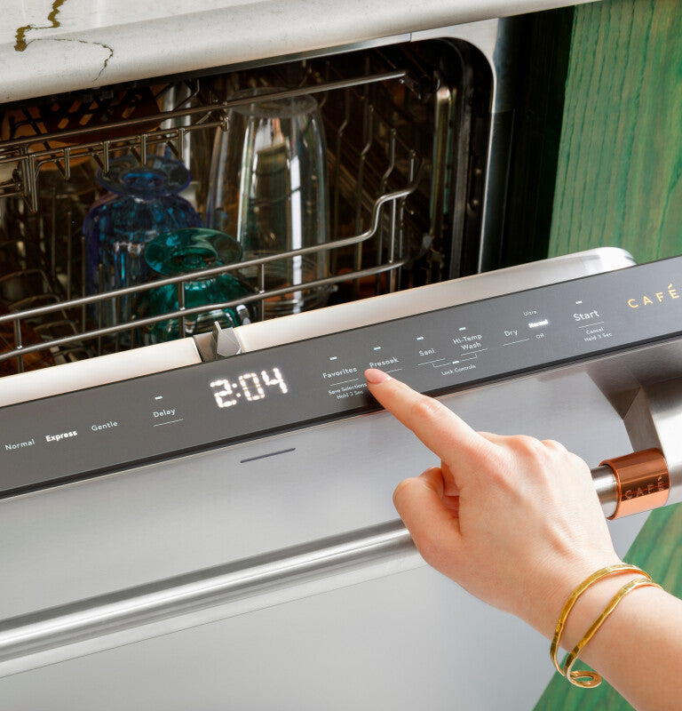 CAFE  Caf? Customfit Stainless Interior Dishwasher With Ultra Wash & Dry, 42 Dba - Stainless Steel (CDT828P2VS1)