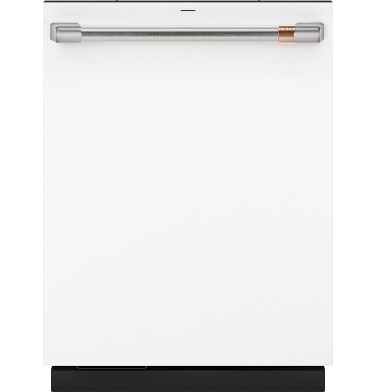 CAFE  Caf? Customfit Stainless Interior Smart Dishwasher With Ultra Wash Top Rack And Dual Convection Ultra Dry, 44 Dba - Matte White (CDT858P4VW2)