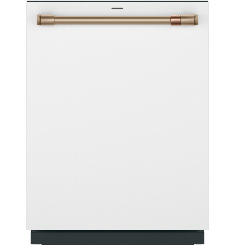 CAFE  Caf? Customfit Stainless Interior Smart Dishwasher With Ultra Wash Top Rack And Dual Convection Ultra Dry, 44 Dba - Matte White (CDT858P4VW2)