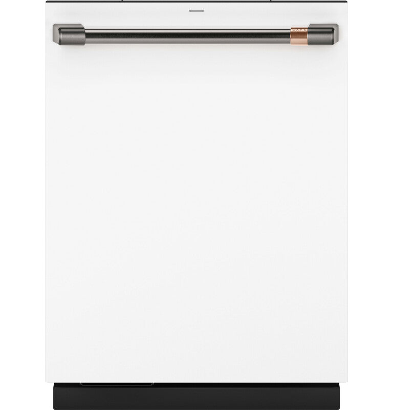 CAFE  Caf? Customfit Stainless Interior Smart Dishwasher With Ultra Wash Top Rack And Dual Convection Ultra Dry, 44 Dba - Matte White (CDT858P4VW2)