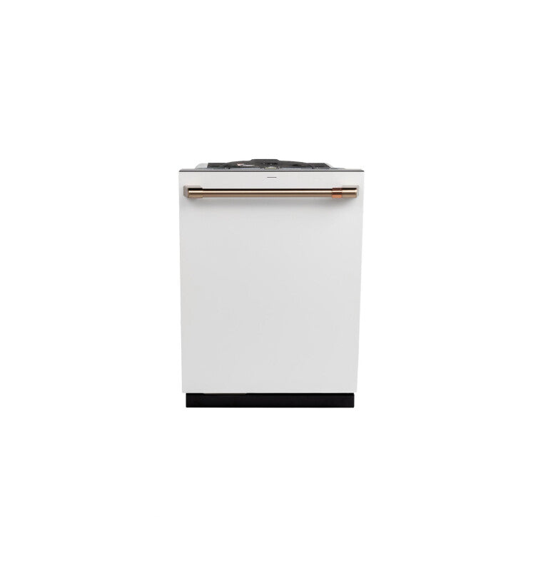 CAFE  Caf? Customfit Stainless Interior Smart Dishwasher With Ultra Wash Top Rack And Dual Convection Ultra Dry, 44 Dba - Matte White (CDT858P4VW2)