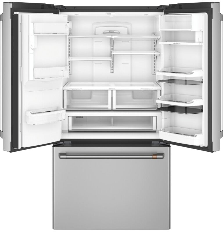 CAFE  Caf? 27.7 Cu. Ft. Smart French-door Refrigerator With Hot Water Dispenser - Stainless Steel (CFE28TP2MS1)