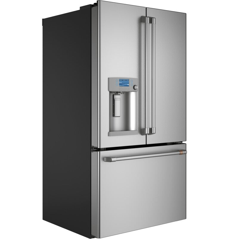 CAFE  Caf? 27.7 Cu. Ft. Smart French-door Refrigerator With Hot Water Dispenser - Stainless Steel (CFE28TP2MS1)