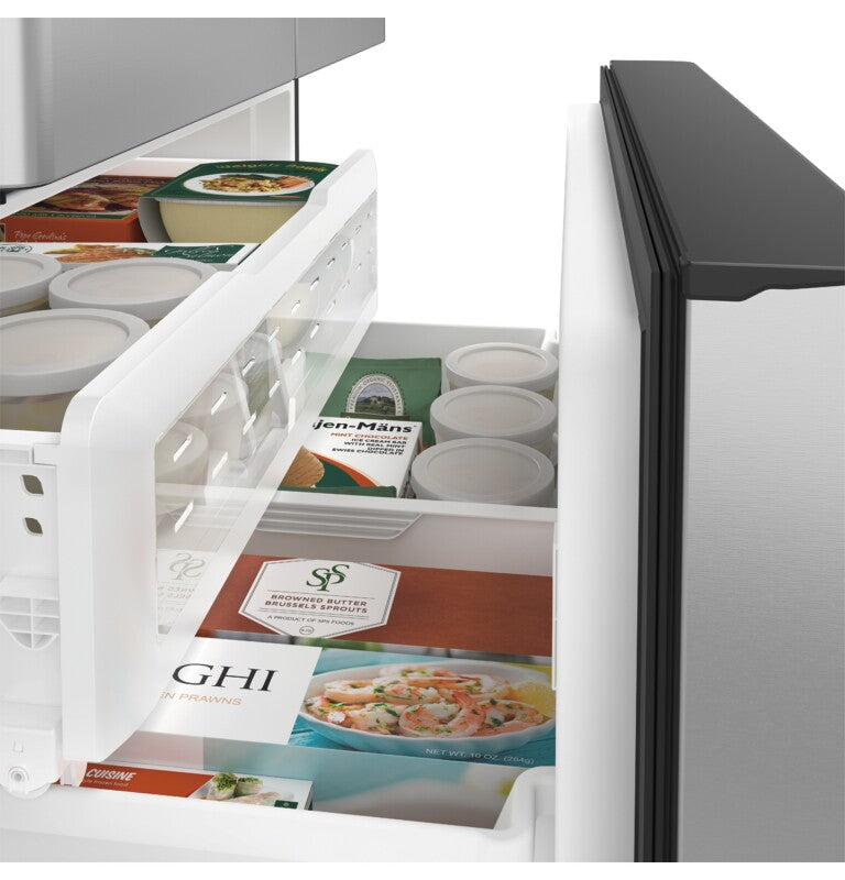 CAFE  Caf? 27.7 Cu. Ft. Smart French-door Refrigerator With Hot Water Dispenser - Stainless Steel (CFE28TP2MS1)