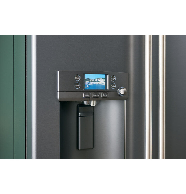 CAFE  Caf? 27.7 Cu. Ft. Smart French-door Refrigerator With Hot Water Dispenser - Stainless Steel (CFE28TP2MS1)