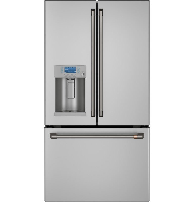 CAFE  Caf? 27.7 Cu. Ft. Smart French-door Refrigerator With Hot Water Dispenser - Stainless Steel (CFE28TP2MS1)