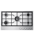 Fisher Paykel  Gas on Steel Cooktop, 36" - Stainless Steel (CG365DNGX1N)