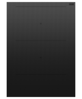Fisher Paykel  Auxiliary Modular Induction Cooktop, 15", 2 Zones with SmartZone - Black (CI152DB1)