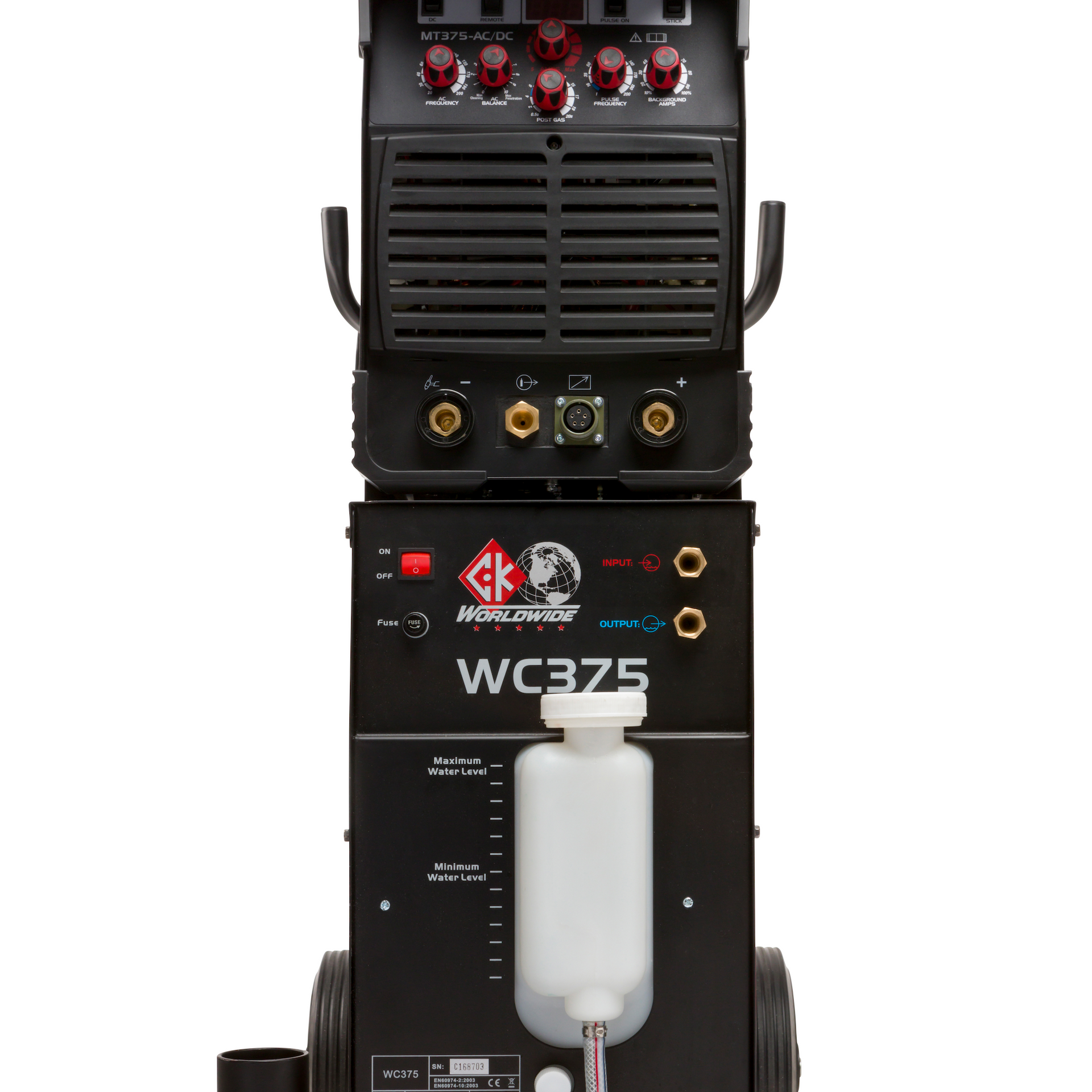 CK Worldwide MT375 AC/DC TIG Welder - MT375-AC/DC