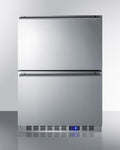 SUMMIT  SUMMIT CLASSIC 24"W 2 DRAWER All FRZR, 34"H ,SCFF51052D - Other (CL2F249)