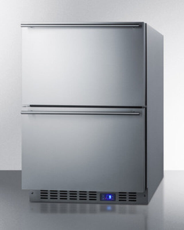 SUMMIT  SUMMIT CLASSIC 24"W 2 DRAWER All FRZR, 34"H ,SCFF51052D - Other (CL2F249)