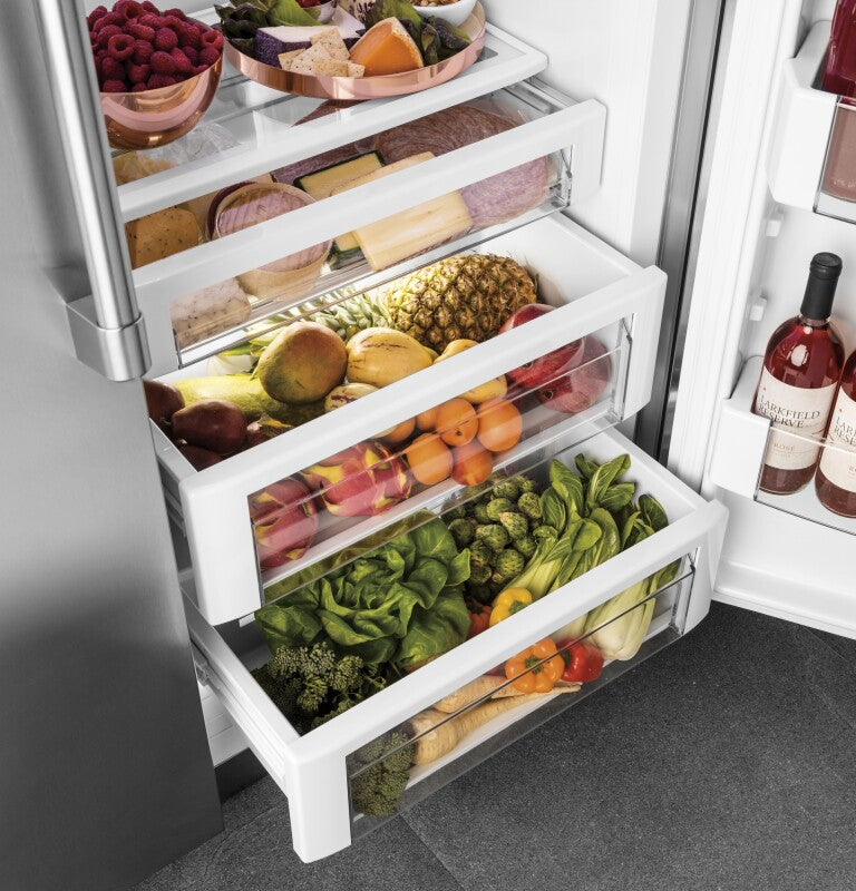 CAFE  Caf? 42" Smart Built-in Side-by-side Refrigerator With Dispenser - Stainless Steel (CSB42YP2NS1)