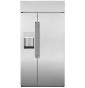 CAFE  Caf? 48" Smart Built-in Side-by-side Refrigerator With Dispenser - Stainless Steel (CSB48YP2NS1)