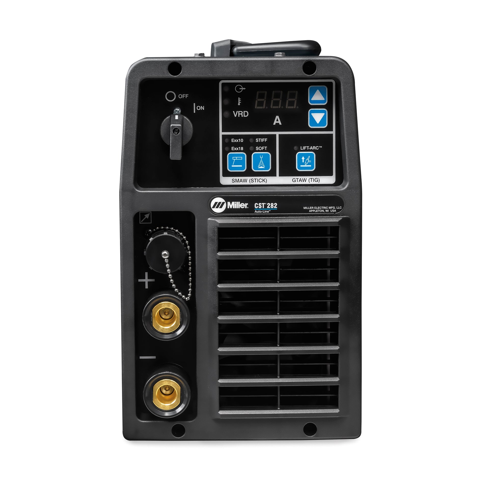 Miller CST 282 Stick/TIG Welder 208-575V, Dinse - 907810