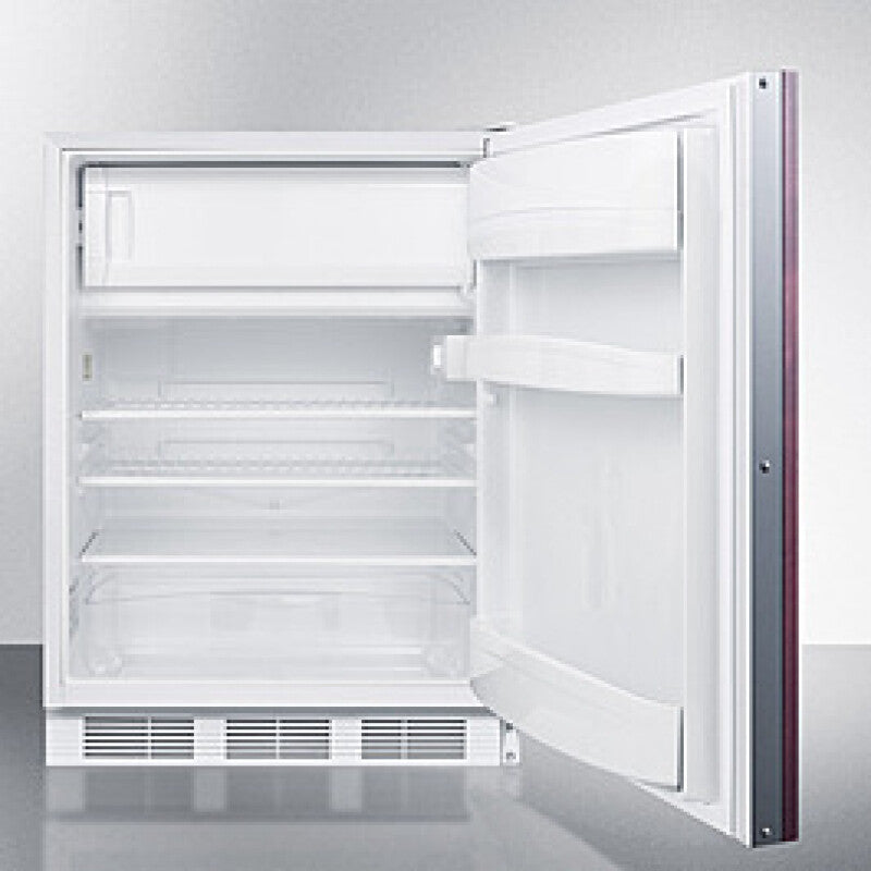 SUMMIT  24" Wide Built-In Refrigerator-Freezer, ADA Compliant (Panel Not Included) - Panel-Ready (CT66LWBIIFADA)
